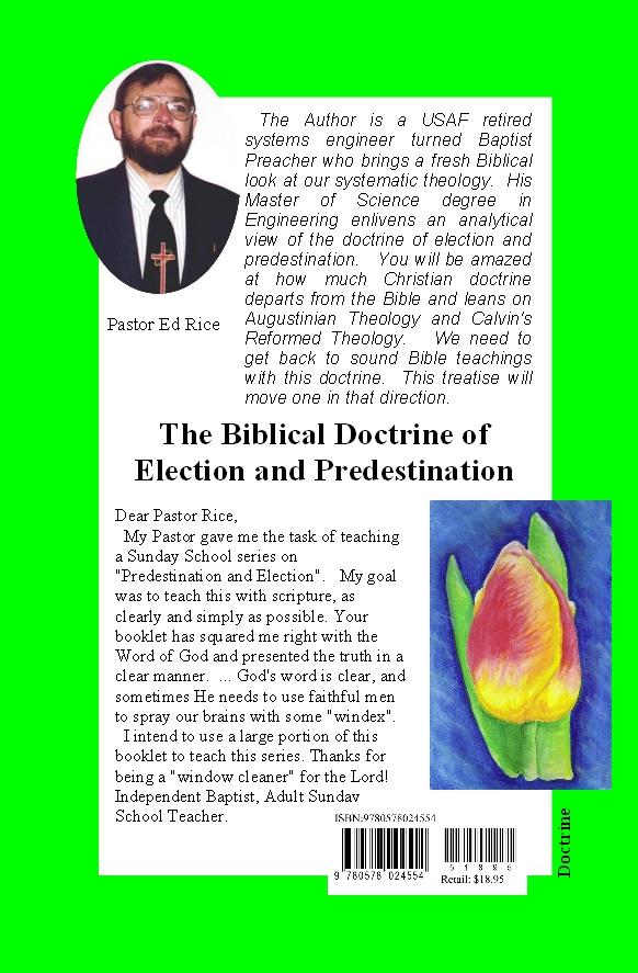 The Biblical Doctrine of Election