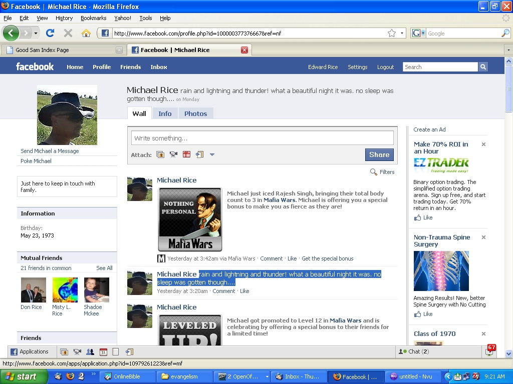 fb screens