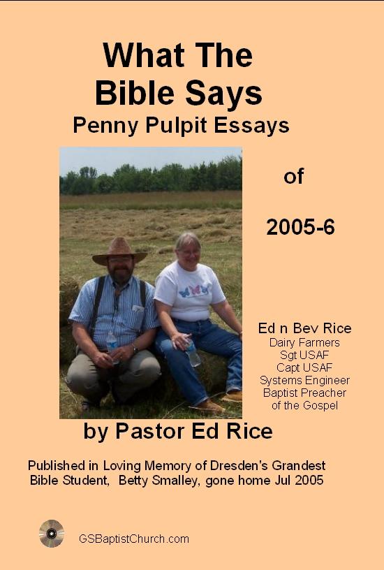 Penny Pulpit Essays of 2006